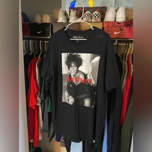 Black Whitney Houston Shirt